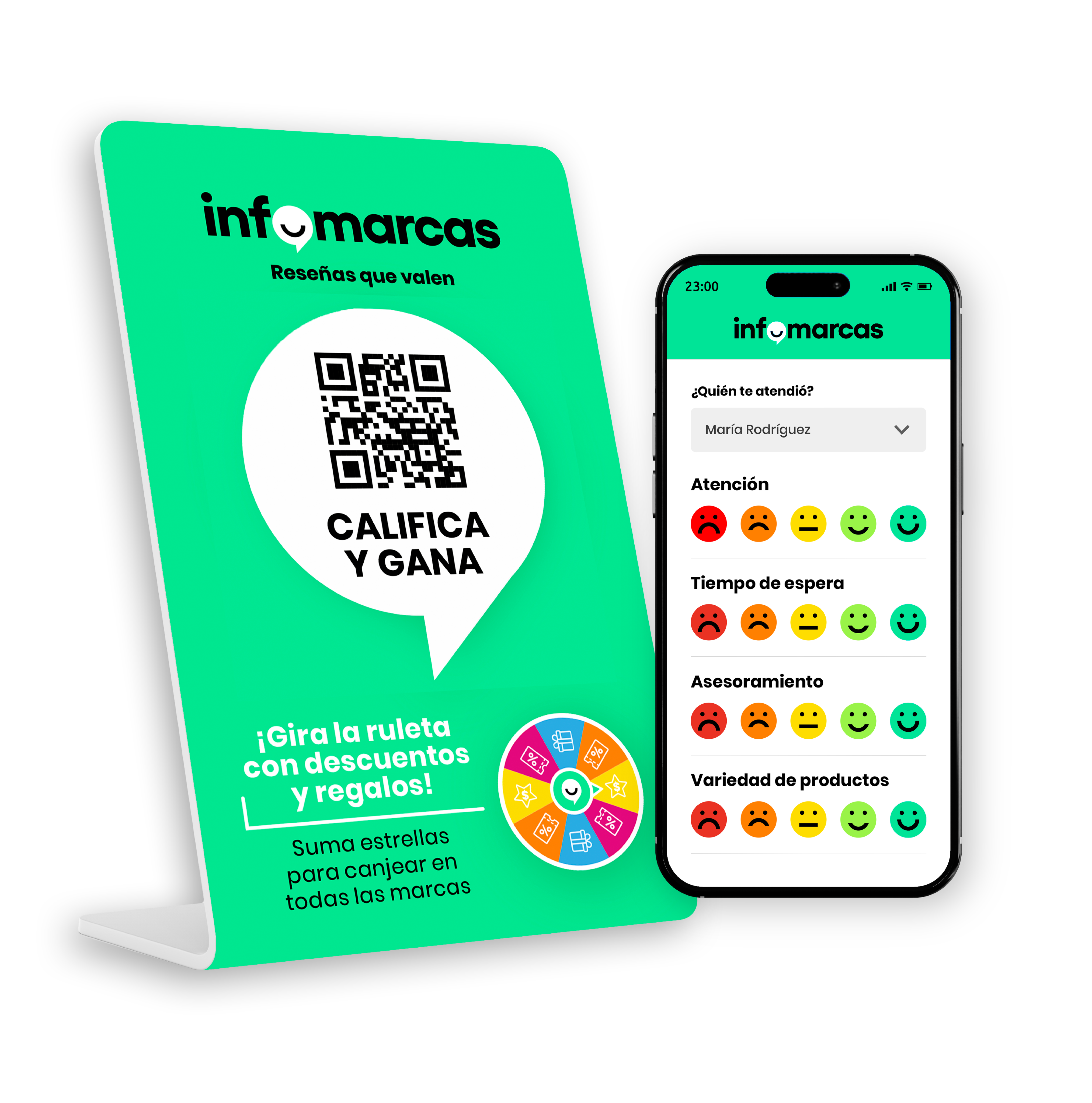 Infomarcas - Califica y Gana
